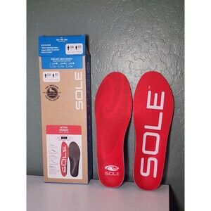 SOLE Active Wide Medium Footbeds Insoles Men’s 8 Women’s 10 EU 41 Open Box